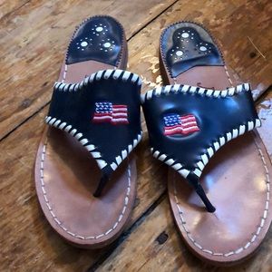 Jack Rogers Americana sandals! Size 7.5